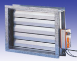 K100-U Ultra low leakage energy saving damper